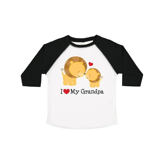 Inktastic I Love My Grandpa Boys or Girls Toddler T-Shirt