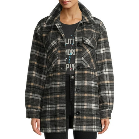 EV1 from Ellen DeGeneres Women’s Oversized Shirt Jacket