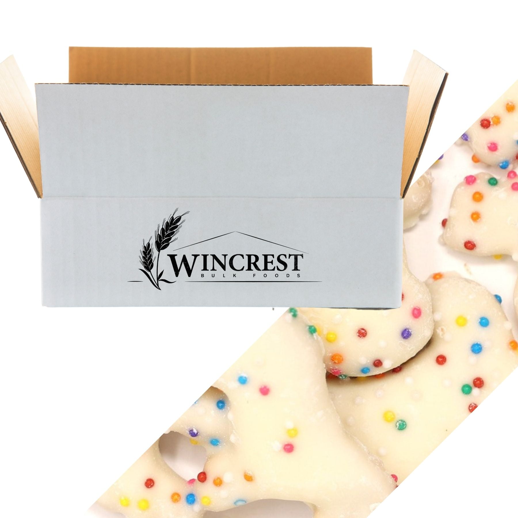 WinCrest Yogurt Celebration Animal Crackers - 3 Lb Case