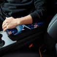 thumbnail image 6 of Shark Soft Furry Printed Car Armrest Cover 12.5x8.2 Inch Comfortable Armrest Pad, 6 of 6