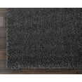 thumbnail image 5 of Nourison Malibu Shag Solid Shag Dark Grey 6'7" x 9'6" Area Rug, (7' x 10'), 5 of 8