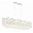 thumbnail image 6 of Crystorama Addis 14 Light Polished Chrome Chandelier - 51.75"W x 14.25"H x 14"D, 6 of 11
