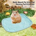 thumbnail image 3 of Guiexla Guinea Pig Cage Liners Hamster Pee Pad Waterproof Anti Slip Guinea Pig Bedding Highly Absorbent Pee Pad for Small Animals Rabbit Hamster Rat, 3 of 7
