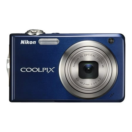 Nikon Coolpix S630 - Digital camera - compact - 12.0 MP - 7x optical zoom - midnight blue