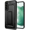thumbnail image 3 of For Samsung S23 Elegant Hybrid With Kickstand Case Cover - Black, 3 of 3