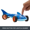 thumbnail image 5 of Hot Wheels RC 1:15 Scale Shark Speeder, Battery-Powered Remote-Control Vehicle, 5 of 7