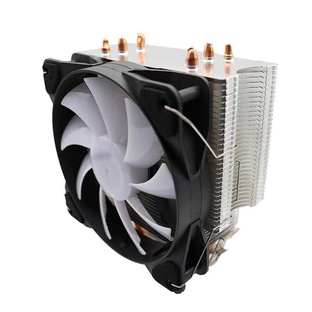 12V CPU Cooler Silent Heatsink Fan for Intel LGA775 1156/1155 AMD AM2 AM3 U8Q4 
