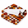 thumbnail image 2 of SPXUBZ Plaid Pattern Throw Blanket 50x60 Inch, Classic Checkered Soft Fleece Blanket, Cozy Farmhouse Home Decor Blanket 80"x60", 2 of 5