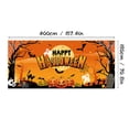 thumbnail image 2 of Decoración De Halloween Para Puertas De Garaje Cubierta Para Puertas Con Bruja De Halloween Pancarta Colgante Mural Grande Con Fondo De Macetas Adecuado Para El Hogar Exterior Interior Fiestas Pared, 2 of 3