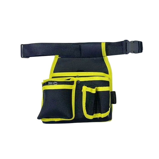 Belt Waist Pocket Case Electrician Tool Oganizer Bag High Capacity Tool Bag Waist Pockets Carrying Pouch Home Tools Storage Bag ,Adjustable