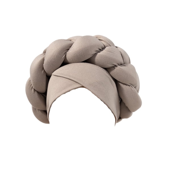 Sombrero de Turbán de Boho,Sombrero Grande de Tira de Cabeza de Estilo Indio,Pañuelo de Poliéster de un Solo Tamaño para Días Y Estilo de Pelo Malo