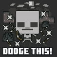 thumbnail image 2 of Mens Minecraft Dodge Skeleton T Shirt, 2 of 3