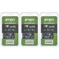 Full Chisel Chainsaw Chain 18 inch .050 3/8 66DL for Echo Stihl Poulan 3 Pack 810-CCC2294H