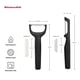 thumbnail image 2 of Juego de peladores KitchenAid Universal, juego de 2 unidades, color negro, 2 of 5