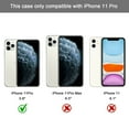thumbnail image 2 of Mignova pour iPhone 11 Pro Étui Transparent Imperméable, Pare-Chocs Robuste Protection Intégrale Robuste Étui de Téléphone Étui Transparente pour Apple iPhone 11 Pro 5,8 Pouces 2019 (Vert), 2 of 6
