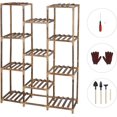 thumbnail image 7 of Oumilen Backyard Tall 11 Potted Ladder Garden Plant Rack, 7 of 7