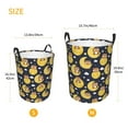 thumbnail image 3 of Cauagu Moon Bear for Laundry Basket,Collapsible Organizer Basket for Storage Bin Toy Bins Gift Baskets Bedroom Clothes Children Nursery Hamper -Small, 3 of 7