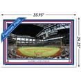 thumbnail image 3 of MLB Texas Rangers - Globe Life Field 22 Wall Poster, 22.375" x 34" Framed, 3 of 5