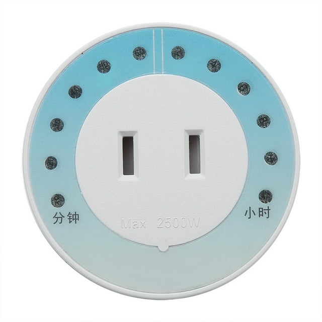 Household Outlet Timer, A Wall-mounted Countdown Socket With Two Usb Ports And A Switch, Timer 10min To 12 Hours, For Household Electric Appliances US Plug