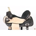 thumbnail image 4 of 17 In Flex Tree Western Horse Saddle American Leather Trail Barrel By Hilason, 4 of 8