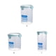 thumbnail image 4 of Kearding Caja de almacenamiento de alimentos PP, reemplazo transparente, a prueba de humedad, redondo, para el hogar, cocina, nuez, caja 1500ml, 4 of 6