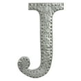 thumbnail image 2 of Urban Trends Collection: Metal Alphabet Decor, Rubbed Finish, Brown, 2 of 2