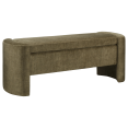 thumbnail image 1 of Bouclair Banc Ottoman Vert avec Rangement, 1 of 10