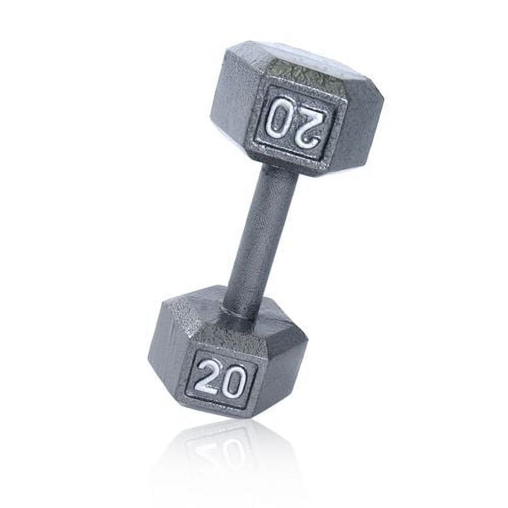 CAP Barbell en fonte hexagonale