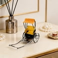 thumbnail image 3 of Hytrove Adorno De Vintage En Metal Amarillo Ideal Para Y Oficina, 3 of 8