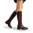 thumbnail image 5 of BURUDANI Womens Knee High Boots Side Zipper Low Heel Tall Boots for Fall Winter Fashion, 5 of 6