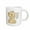 White, variant on 3drose, Hugs Cuddles and Fluff- Adorable Teddy Bear Illustration, 11oz Two-tone Green Mug