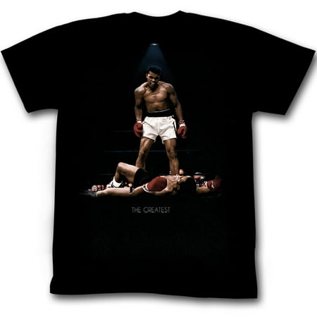 - Muhammad Ali Men's All Over Again T-shirt Black