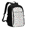 thumbnail image 1 of Easygdp Boba Milk Tea Mochila para Laptop de Viaje con Puerto USB, Mochila para Laptop con Puerto de Carga USB para Mujeres y Hombres, 1 of 7