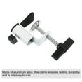 thumbnail image 4 of Uxcell 0.49" Hole Dia. Universal C Clamp Table Lamp Microphone Arm Mount Desk Clamp, White 2 Pcs, 4 of 6