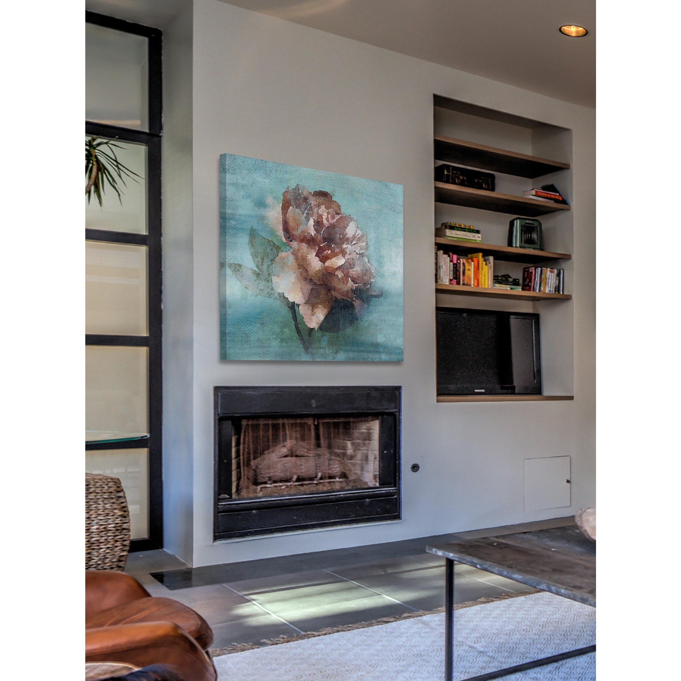 Marmont Hill - "Pink Radiance" by Irena Orlov Painting Print on Wrapped Canvas
