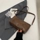 thumbnail image 4 of Bolsos de hombro de PU de moda con empalme sólido, bolso cruzado con hebilla de hilo y cierre de cremallera, gran oferta 2024, bolsos para mujer, bolsos de señora, 4 of 5