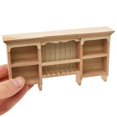 thumbnail image 4 of Mueble de 1:12, Armario Colgante de Adorno para Casas de Muñecas, Juguetes para Juego de Imitación Madera CUTICAT muebles de casa de muñecas, 4 of 8