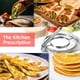 thumbnail image 5 of Prensa para tortillas Prensa para tortillas de harina de alta resistencia de 8 pulgadas Máquina para hacer roti pre-sazonada de aleación de aluminio con mango para maíz/masa/pizza/pastel/tortilla de h, 5 of 8