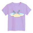 thumbnail image 4 of Toddler Shirts For Girls Summer Toddler Girl Short Sleeve Shirt Trendy Summer Clothing Little Girls Clothes 12-18 Months Cute&nbsp;Girl&nbsp;Clothing, 4 of 4