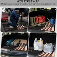 thumbnail image 3 of HUISEFOR Bald Eagle American Flag Car Trunk Mat 29" x 39" Universal Cargo Mat Rear Trunk Liner Non Slip Waterproof Vehicle Interior Fits for Most Cars SUV, 3 of 7