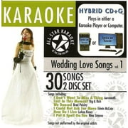 Angle View: All Star Karaoke - Karaoke: Wedding Songs, Vol. 1 - CD