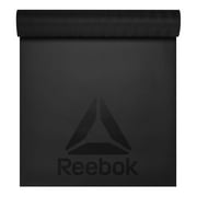 Reebok 5mm Sure-Grip Fitness Mat, Ultimate Grip, Black