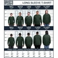 thumbnail image 6 of Crazy Uncle Family Relative Warning Men's Long Sleeve Tee T Shirt Brisco Brands 3X, 6 of 6