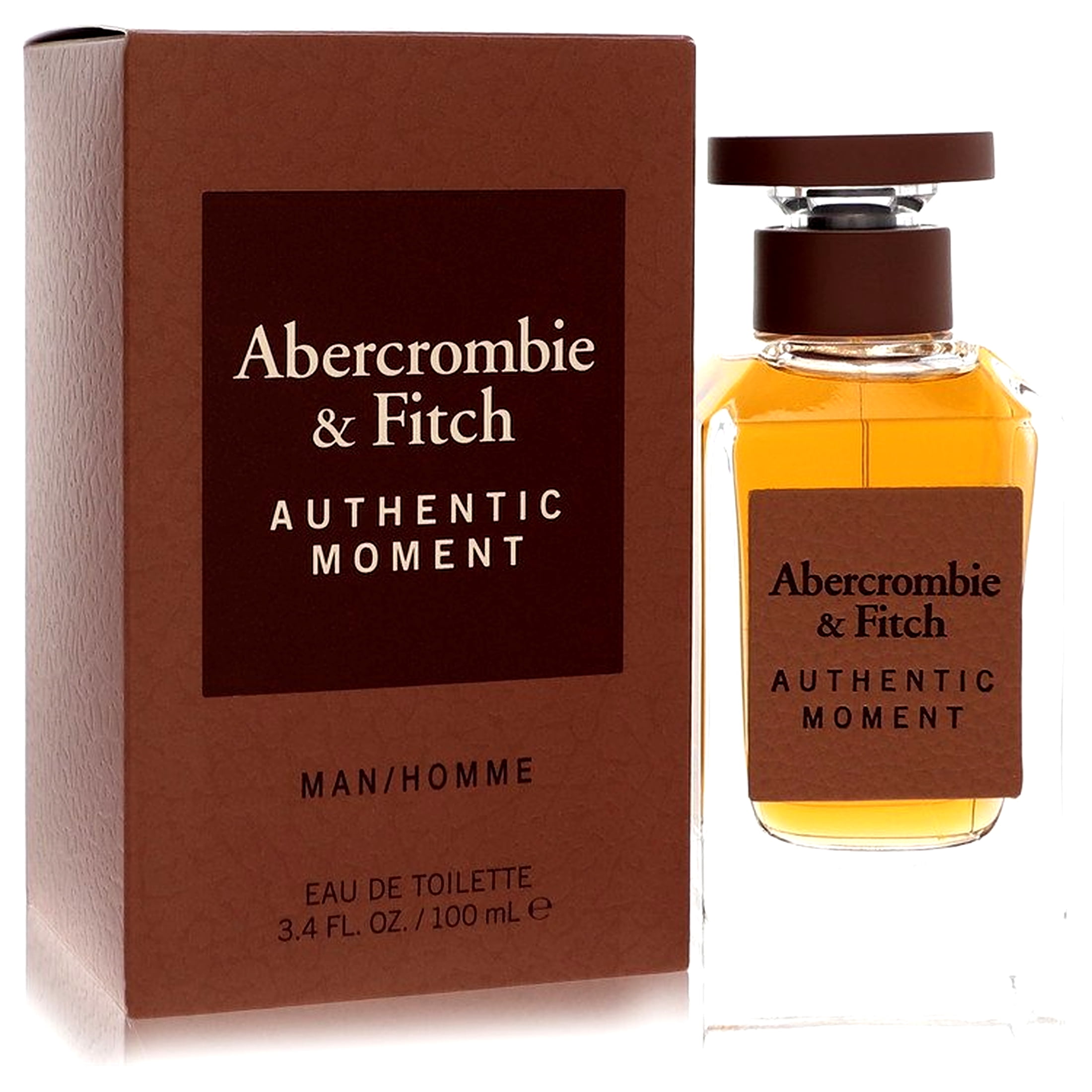 Abercrombie & Fitch Authentic Moment Menâ€™s Perfume/Cologne For Men Eau de Toilette 3.4 oz oz Edt