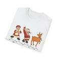 thumbnail image 4 of Holiday Dancing Santa Reindeer Snowman Elf Gingerbread Tee, 4 of 6