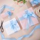 thumbnail image 3 of Cinta decorativa Woric satinada, 3,8 cm x 110 m, color azul claro, 3 of 6
