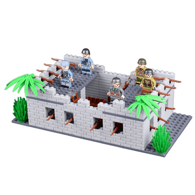 Jouets de Construction de Château, Modèle de Blocs de Construction, Adapté pour Adolescents et Adultes-HAPDEN