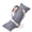 Gray, variant on Large Body Pillow Insert- Breathable Full Body Pillow for Side Sleeper - Soft Long Bed Pillow for Adults - 20 x 54 inch (Pink)