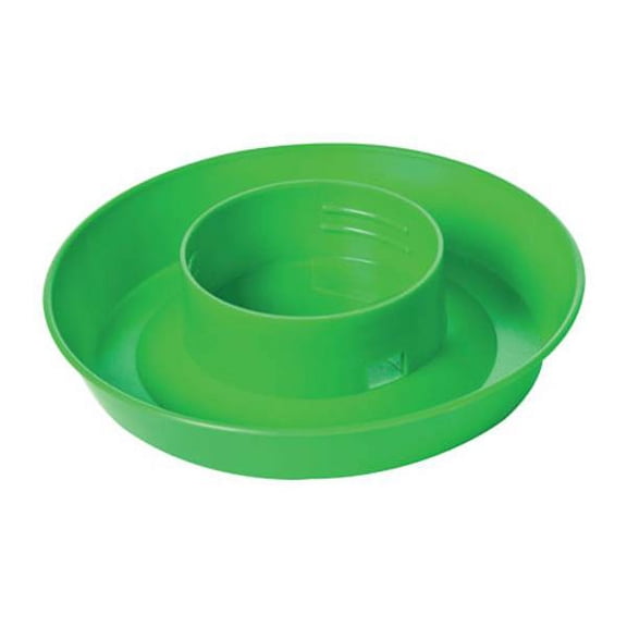 Little Giant 740limegreen Poultry Waterer Base, 1 Quart, Plastic