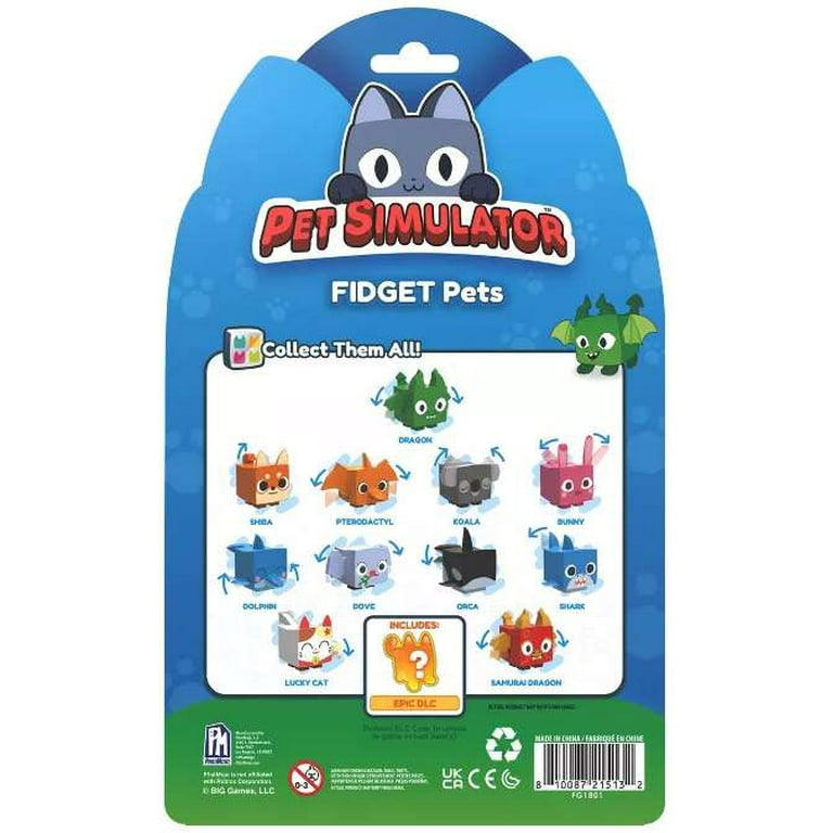 Pet Simulator X Series 1 Fidget Pets Mystery 4-Pack - Walmart.com
